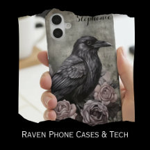 Raven Phone Cases & Tech