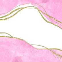 Trendy Modern Pink and Gold Glitter effects 