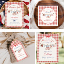  All American Girl Baby Shower 