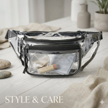 Clear Stadium Bags Stylish Convenient Event Carry