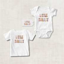 Little Turkey Fall Thanksgiving Baby Collection