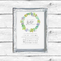 Succulent Garden Watercolor