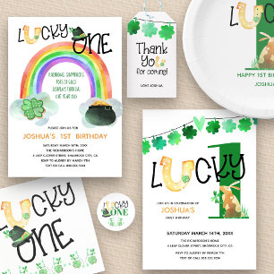 Serviette En Papier St patrick Lucky One Horseshoe et Shamrock Party
