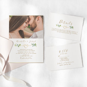 Carte de siège Mariage Boho Eucalyptus
