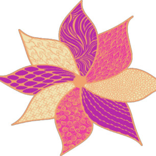 Sticker Joyeux nom de fleur