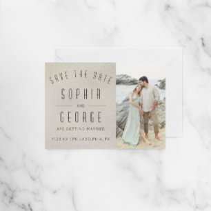 Invitation Mariage Itinéraire moderne de l'huile métallique B