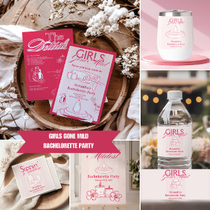 Signe De Table Les Filles Sont Passées Bachelorette Légère Boire