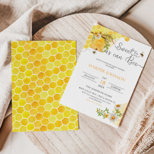 Invitation Qu'est-ce que sur votre téléphone Bee thème jeu de