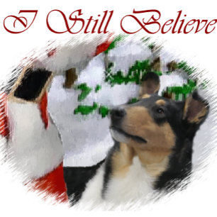 Cartes Pour Fêtes Annuelles Smooth Collie Cadeaux de Noël