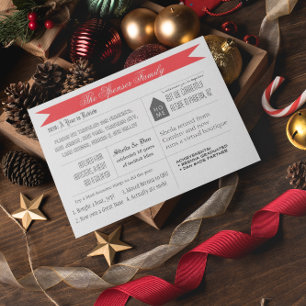 Carte de Noël Bird Eiffel vintage