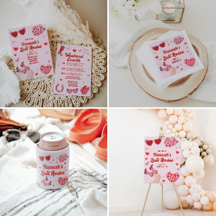 Sticker Rond Bachelorette dernier Rodeo Cowgirl