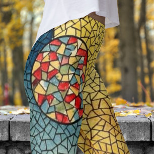 Leggings Style de cubisme gras chic