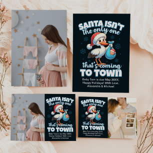 Photo Ultrasound Noël Faire-part de grossesse