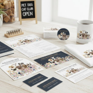 Tablier Groomère à chiens Brown de marine