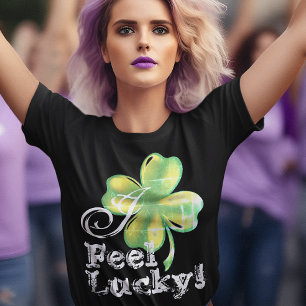 Porte-clefs Je me sens chanceux, Saint Patrick's Day, Porte - 