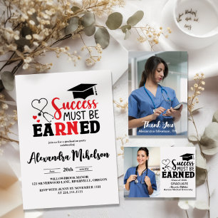 Faire-part Diplômé du Collège de soins infirmiers