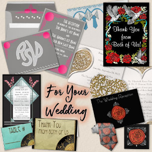 Invitation Lys Tiger (Invitation Réception Après Mariage