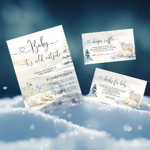 Affiche Cartes et cadeaux Ours polaire