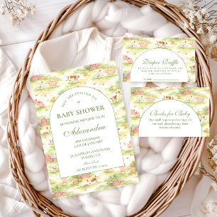 Carte D'accompagnement Tirage au sort de couches pour jardin de ferme fan