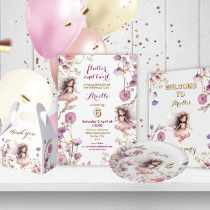 Invitations de Pixie fleur sauvage Fairy Lavender