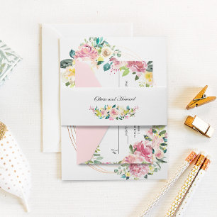 Invitation We Still Do Vow Renewal Pastel Chic Blue Floral