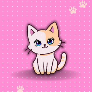 Sac À Dos Imprimé Mignon Kitty Chat Rose Spirale Personnalisée Nom