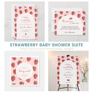 Merci Berry Beaucoup Baby shower Merci Cartes