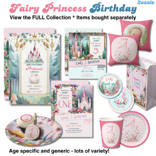 Little Fairy Princess Anniversaire N'IMPORTE QUEL 