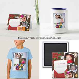 Bonne année avec Holly Ajouter votre photo Mug