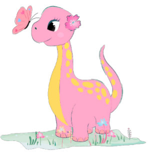 Invitation Dinosaure Cute Avec Peony Rose Baby Girl Douche