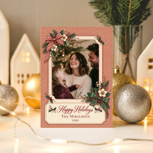 Invitation Coquette Noël au patrimoine élégant