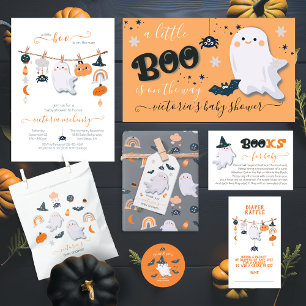 Invitation Halloween Baby shower fantôme ligne