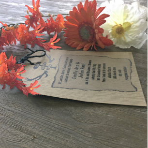 Invitation Rustique La chasse est sur Mariage montré sur Kraf