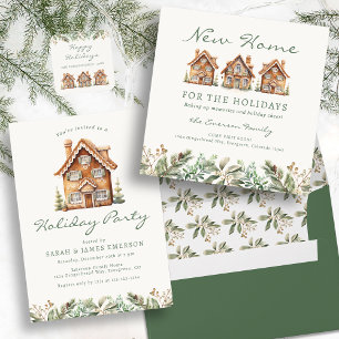 Gingerbread Fête Invitation