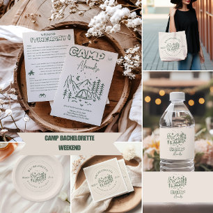 Rafraîchisseur Pour Canette Week-end Camping Bachelorette