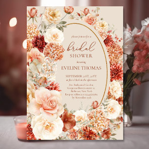 Assiettes En Carton Chic fleurs d'aquarelle couleurs automne couleur c