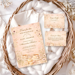 Serviette En Papier Fête de Thé pour la Future Maman Baby Shower