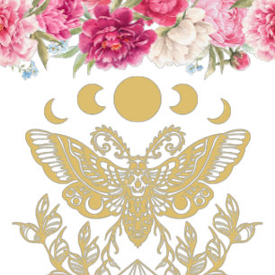 Save The Date Mariage du papillon de la mort - Enregistrer la da