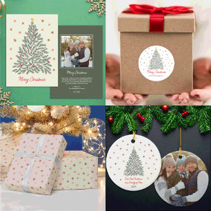 Mug Arbre de Noël populaire scandinave Nom personnalis