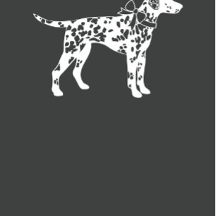 Invitation Baby shower de Chien Dalmatien Neutre genre