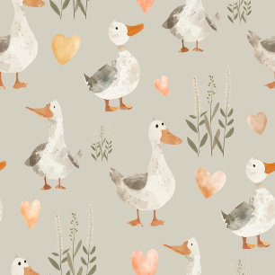 Ballotins Oie Aquarelle Cute - Ballotin personnalisable