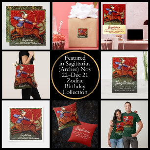 Porte-clefs Sagittarius Horoscope Zodiac Art Médiéval Acryliqu