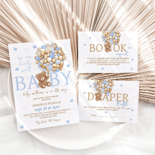 Badge Rond 2,50 Cm Coeurs d'ours et ballons minimal Bohème Bohème