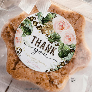 Autocollant Empreinte de léopard Safari