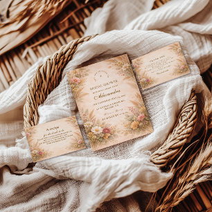 Serviette En Papier Jardin d'automne Floral Shower de Mariage