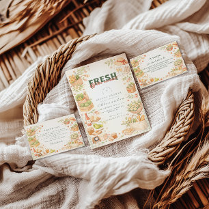 Serviette En Papier Marché de mariage Ferme Fraîche