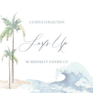 Thème de surf Baby shower Invitation Plage Bébé