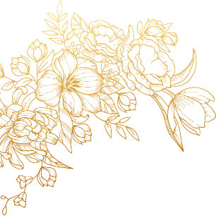 Étiquette Dessin d'aquarelle de champ fleur sauvage