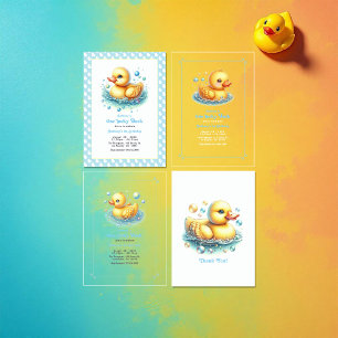 Carte De Remerciements Un Canard chanceux Anniversaire