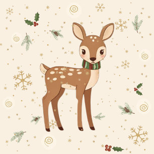 Papier Cadeau Charme Woodland Wonder Animal Cadeau Envelopper